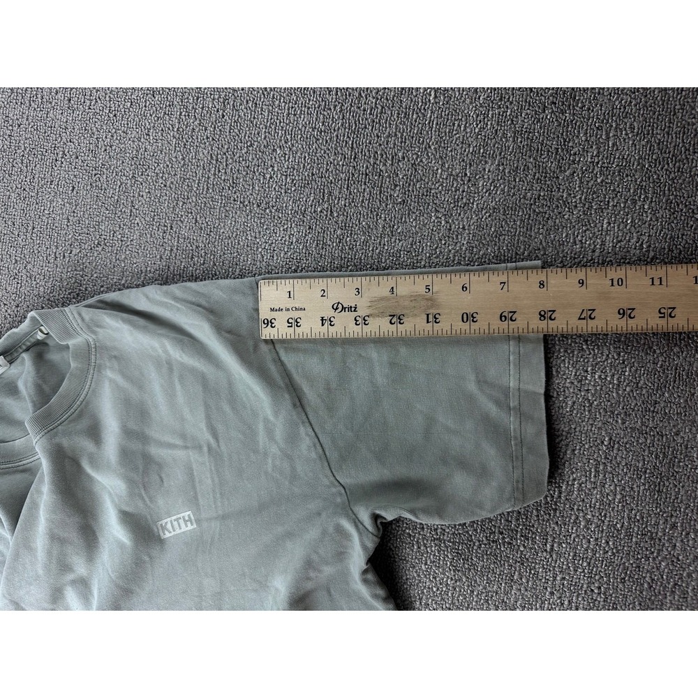 Kith T-Shirt Men M Gray Winter Classics Classic Solid Logo Cotton Streetwear - Picture 8 of 10